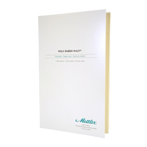 Цветовая карта,  AMANN GROUP METTLER, Poly Sheen Multi. Арт 101770                  