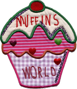 Термоаппликация HKM "Большой мафин". Арт 31175/1SB