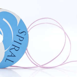 Шнур атласный мини-рулон, 1,5 мм, 4,5 м, цвет 05, розовый. Арт P00470-1,5мм-05         