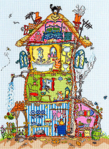 Набор для вышивания "Cottage" (Коттедж). Арт XCT8