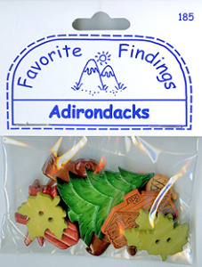 Пуговицы Favorite Findings "Лес". Арт 550000185                