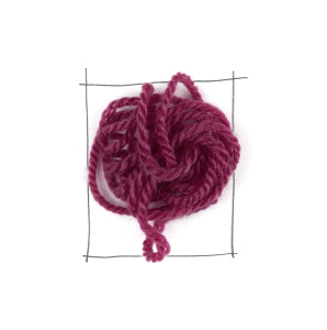 Пряжа british blue wool, 100% шерсть, 25 г, 55 м. Арт 71000.115