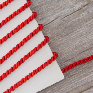 Шнур витой PEGA, красный, 5 мм. Арт 845214450A7501          