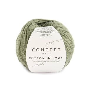 Пряжа Cotton in Love, 50% хлопок, 50% мериносовая шерсть, 50 г, 115 м. Арт 1249.59