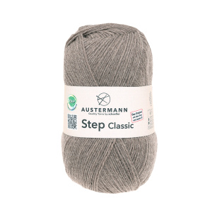 Пряжа Step Classic EXP, 75% шерсть, 25% полиамид, 420 м, 100 г. Арт 98214-1020