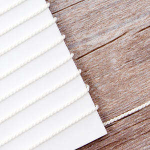 Шнур витой PEGA, белый, 2,5 мм. Арт 845213625B1101