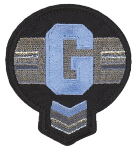 Термоаппликация "G герб ". Арт 39071