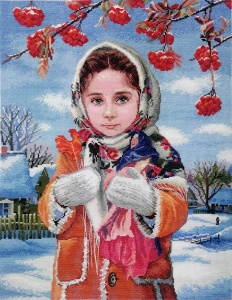 Набор для вышивания "Ягодки" . Арт 09.007.06