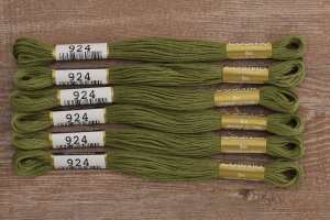 Мулине COSMO однотонный цвет  924       . Арт 25-6/924       