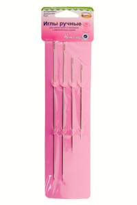 Иглы ручные для шитья кукол и матрасов, 4 шт. Арт 215.4