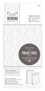Сумка бумажная для декорирования "Дамаст" Wedding, набор. Арт PMA158301