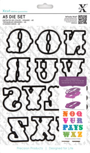 Набор ножей для вырубки "Буквы N-Z". Арт XCU503191