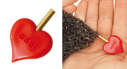 Стоппер для лески в виде фирменного сердечка addiClick HeartStopper. Арт 699-2/000