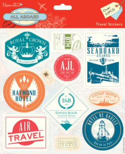 Наклейки путешественника All Aboard. Арт PMA804101