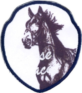 Термоаппликация HKM "Лошадиные скачки". Арт 32175/1SB