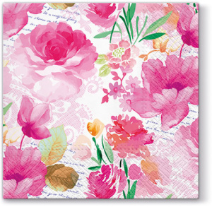 Салфетки трехслойные для декупажа, коллекция "Lunch"  PAW Decor Collection "Романтический дневник". Арт SDL093100