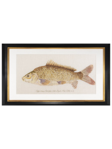 Набор для вышивания "Рыба", канва лён 32 ct. Арт 2045                    