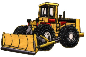 Термоаппликация HKM "Трактор". Арт 25109/1SB