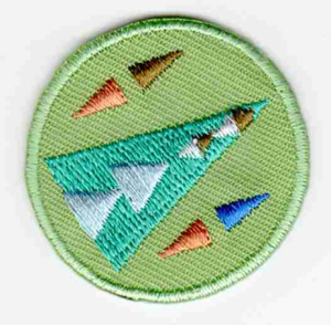 Термоаппликация HKM "Button hellgrn mit Tippi". Арт 33291/1SB