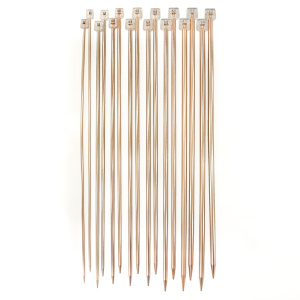 Набор спиц прямых алюминиевых Hemline, 35 см. Арт +T35300650/RG