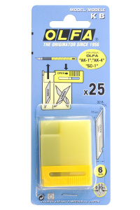 Запасные лезвия для ножей АК-1, АК-4 "на скос". Арт KB                      