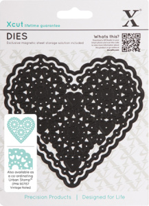 Набор ножей для вырубки "Ажурное сердце" Vintage Notes. Арт XCU503149
