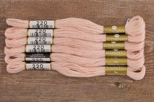 Мулине COSMO однотонный цвет  220       . Арт 25-6/220       