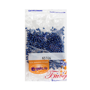 Бисер №10, 5 г., цвет 65106. Арт G 65106