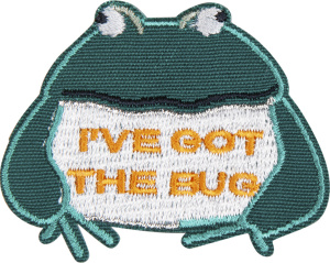 Термоаппликация "Лягушка, у меня ошибка". Арт 38906