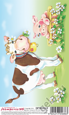 Бумага для 3D Декупажа. Арт DF3D002A                