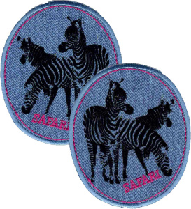 Термоаппликации HKM "Зебры". Арт 33989/SET