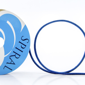 Шнур атласный мини-рулон, 2 мм, 4,5 м, цвет 15, синий-темный. Арт P00462-2мм-15           