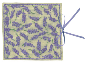 Набор для вышивания чехла для игл: "ÉTUI A AIGUILLES LAVANDE" ( Лаванда). Арт 3467