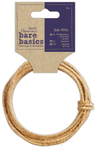 Проволока в джутовой обмотке "Bare Basics". Арт PMA174455