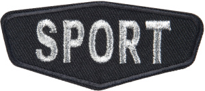 Термоаппликация "Спорт (черный)". Арт 38630_7