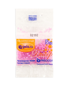 Бисер №10, 5 г., цвет 02192. Арт G 02192