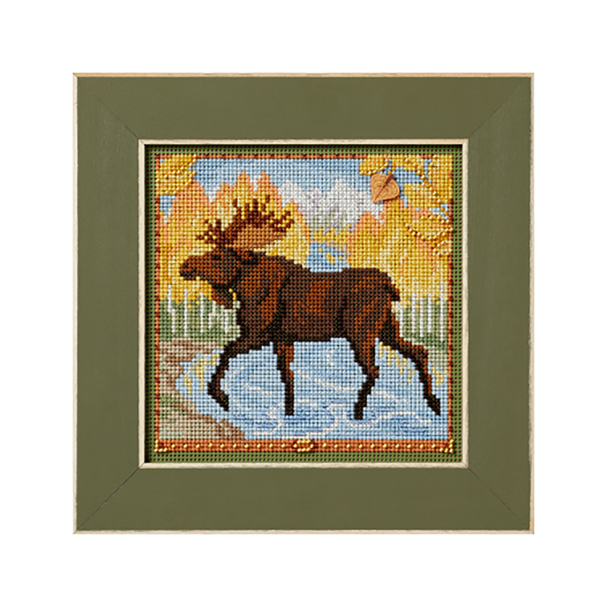 Набор для вышивания "Олень в лесу" . Арт MH142425