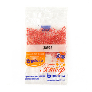 Бисер №10, 5 г., цвет 38998. Арт G 38998