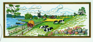 Набор для вышивания "Поля Дании 2". Арт 12-724                  