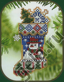 Набор для вышивания "Новогодний сапожок". Арт MHCS45                  