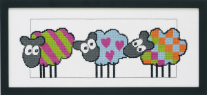 Набор для вышивания "Овечки". Арт 92-3388