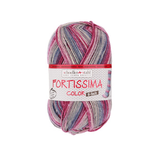 Пряжа Fortissima Color 6-fach , 75% шерсть, 25% полиамид, 410 м, 150 г. Арт 90008-0202
