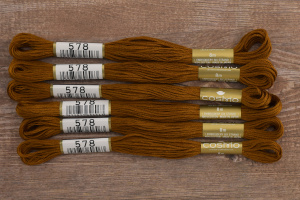 Мулине COSMO однотонный цвет  578       . Арт 25-6/578       