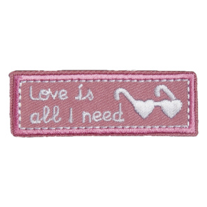 Термоаппликация "Любовь - это все, что мне нужно". Арт 39150