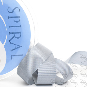 Лента репсовая SAFISA, 25 мм, 25 м, цвет 27, серый. Арт 350-25мм-27             