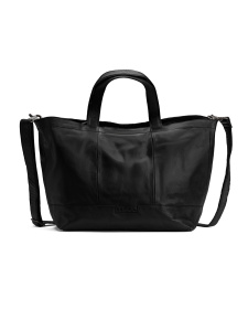 Сумка шоппер "Hiba w/zipper" Black. Арт QB-4701/Black