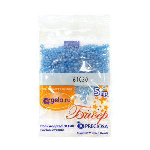 Бисер №10, 5 г., цвет 61030/1. Арт G 61030/1