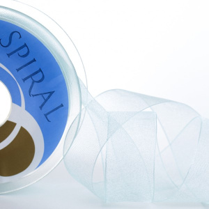 Лента органза SAFISA, 7 мм, 25 м, цвет 53, ментоловый. Арт 120-07мм-53             