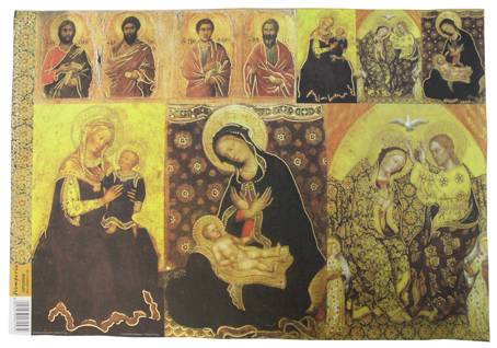 Карта для декупажа "Иконостас". Арт DFGS008