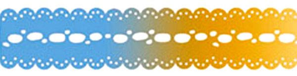 Трафарет "Кружево бордюр". Арт KSE166